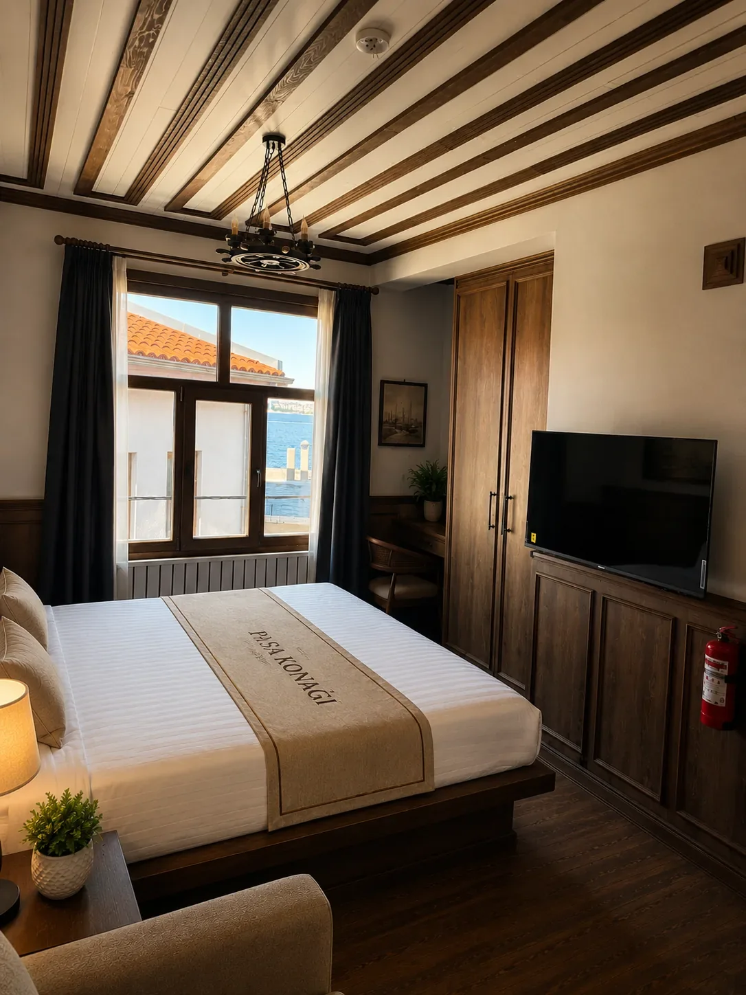Conkbayırı — Pencere ve oda içi görünüm